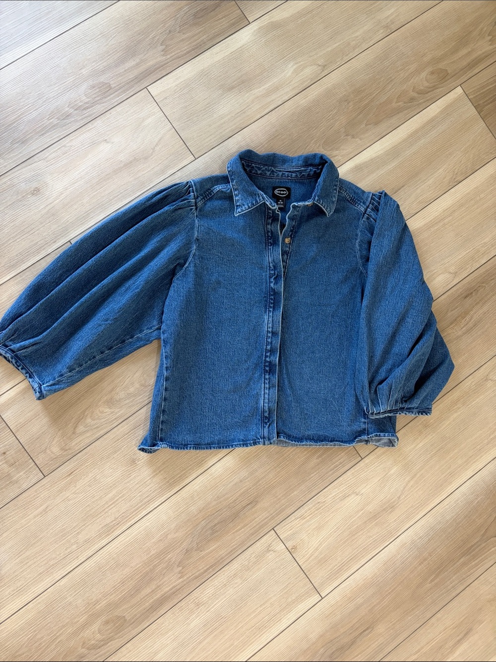 Faded Blue Denim Jacket - Women’s Jean Jacket